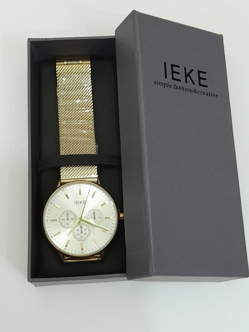 Men Stainless Steel Wrist Watch WaterProof