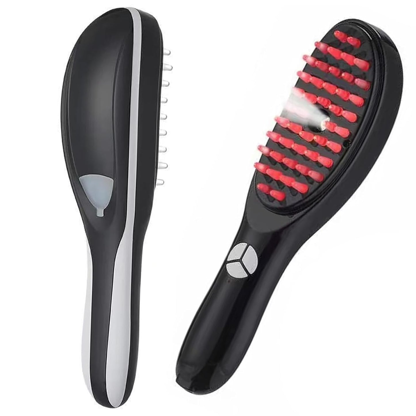 Electric Massaging & Spray Oiling Comb – Blue & Red Light Therapy (Rechargeable)
