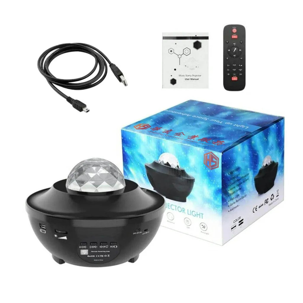 USB LED Galaxy Projector Nigh Light Lamp