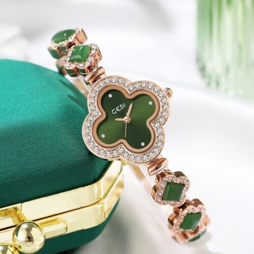 Green Clover Watch Bracelet