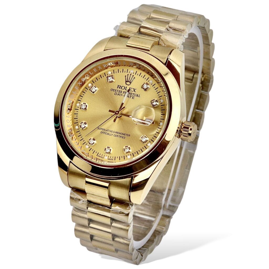 Dial RLX Diamond Gold – Stainless Steel – 40mm