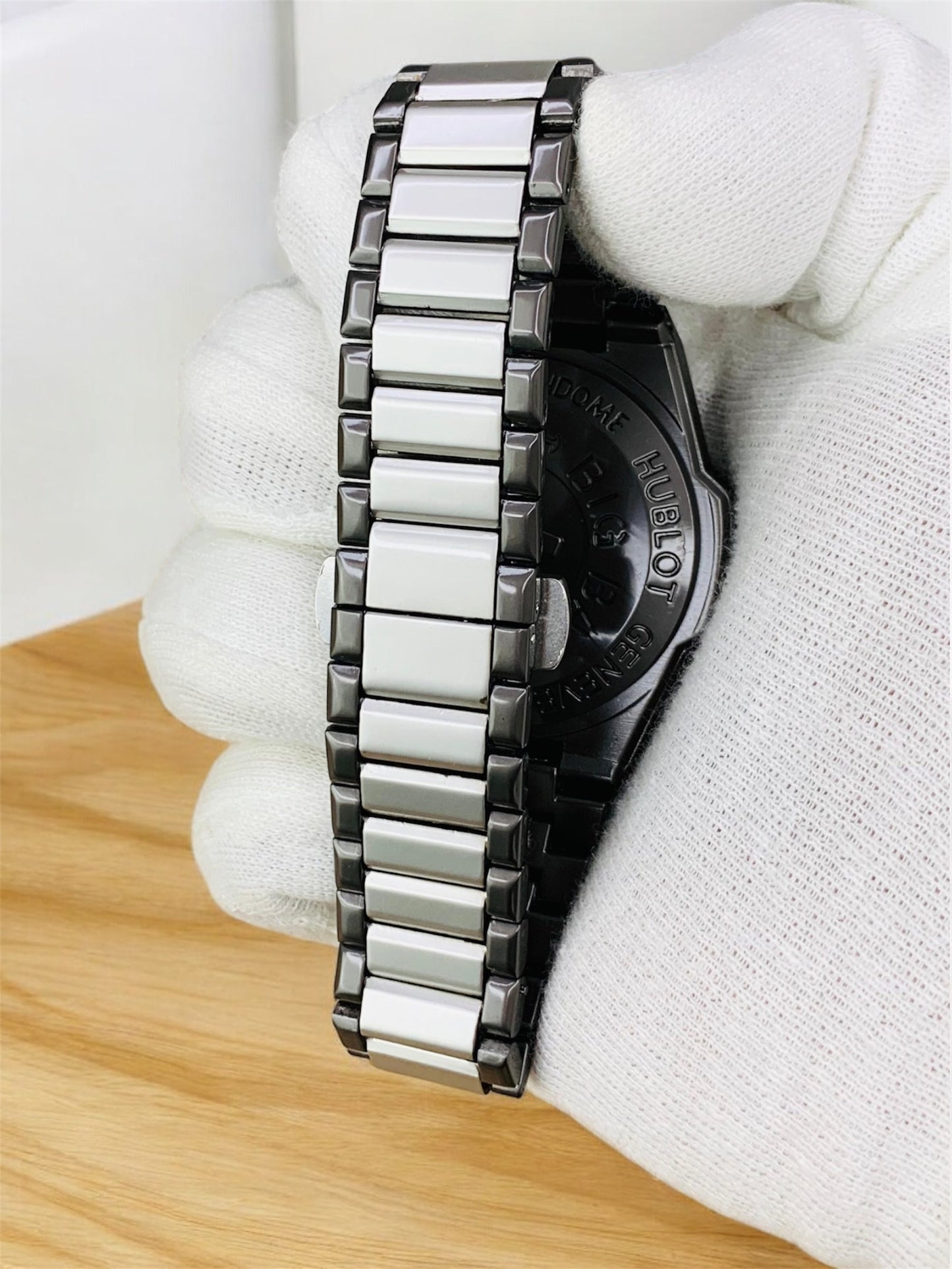 HB Stainless Steel Date Adjustment (Black Two Tone)