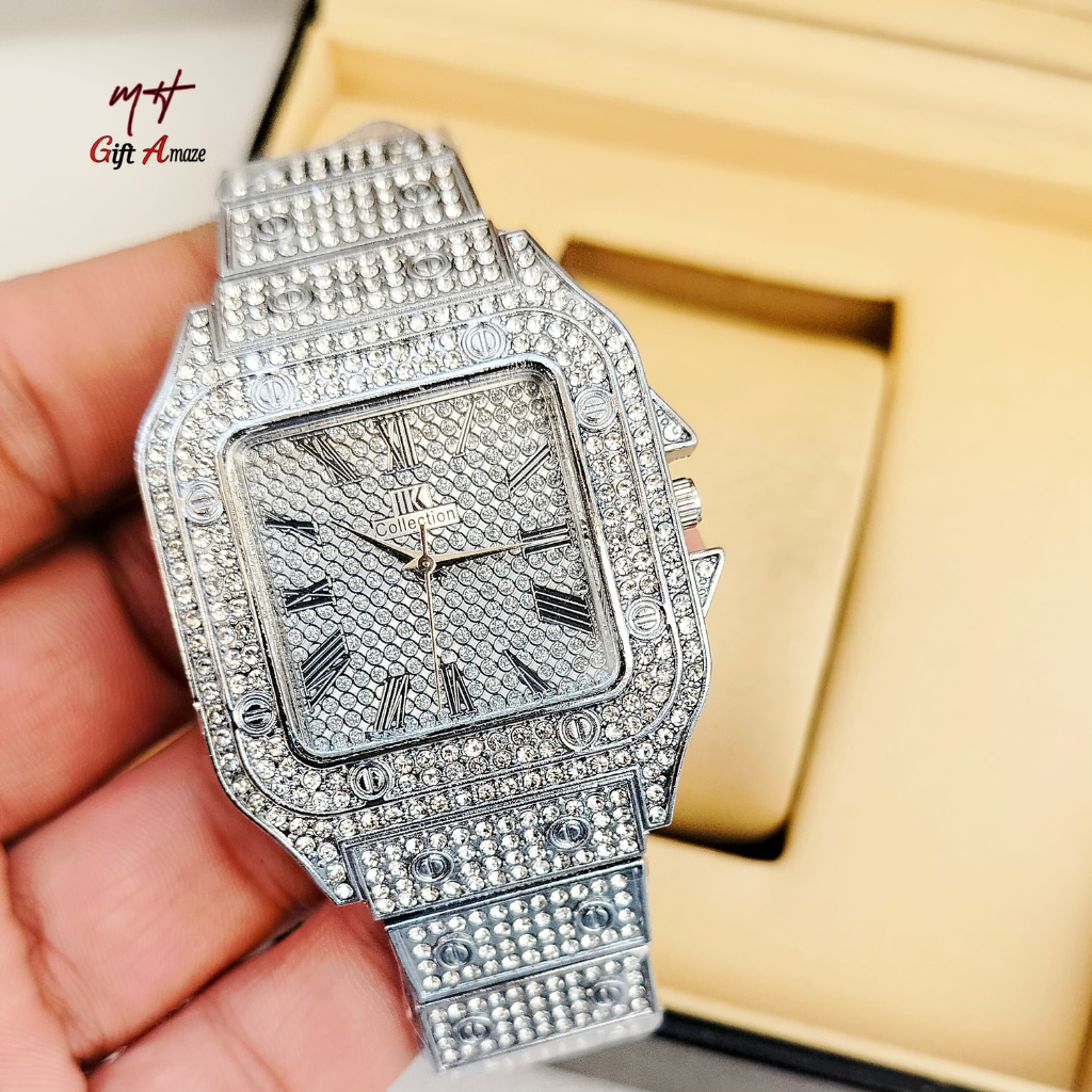Luxury Moissanite Design Iced Out Watch