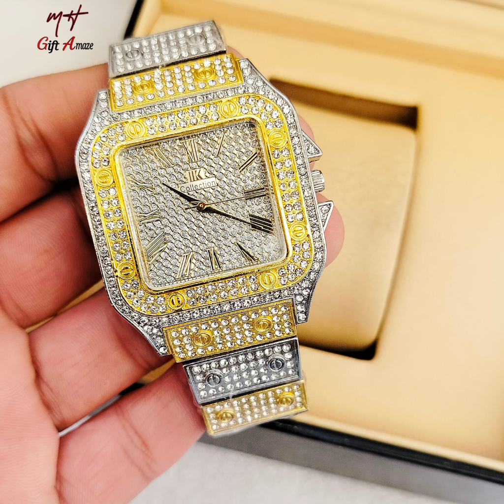 Luxury Moissanite Design Iced Out Watch