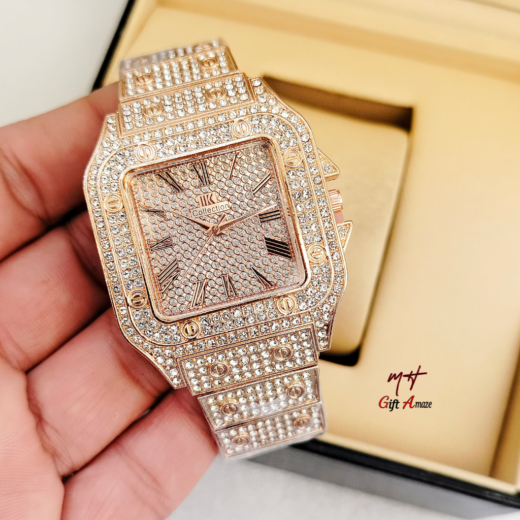 Luxury Moissanite Design Iced Out Watch