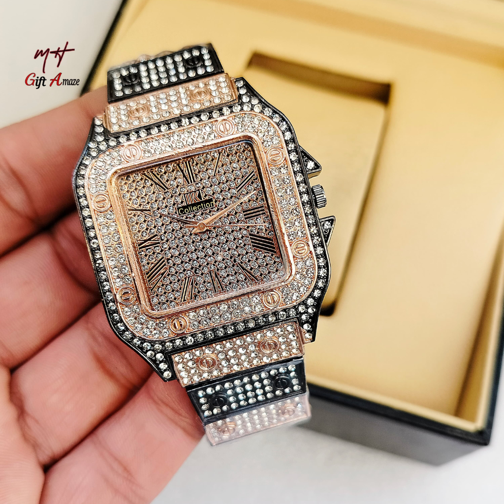 Luxury Moissanite Design Iced Out Watch
