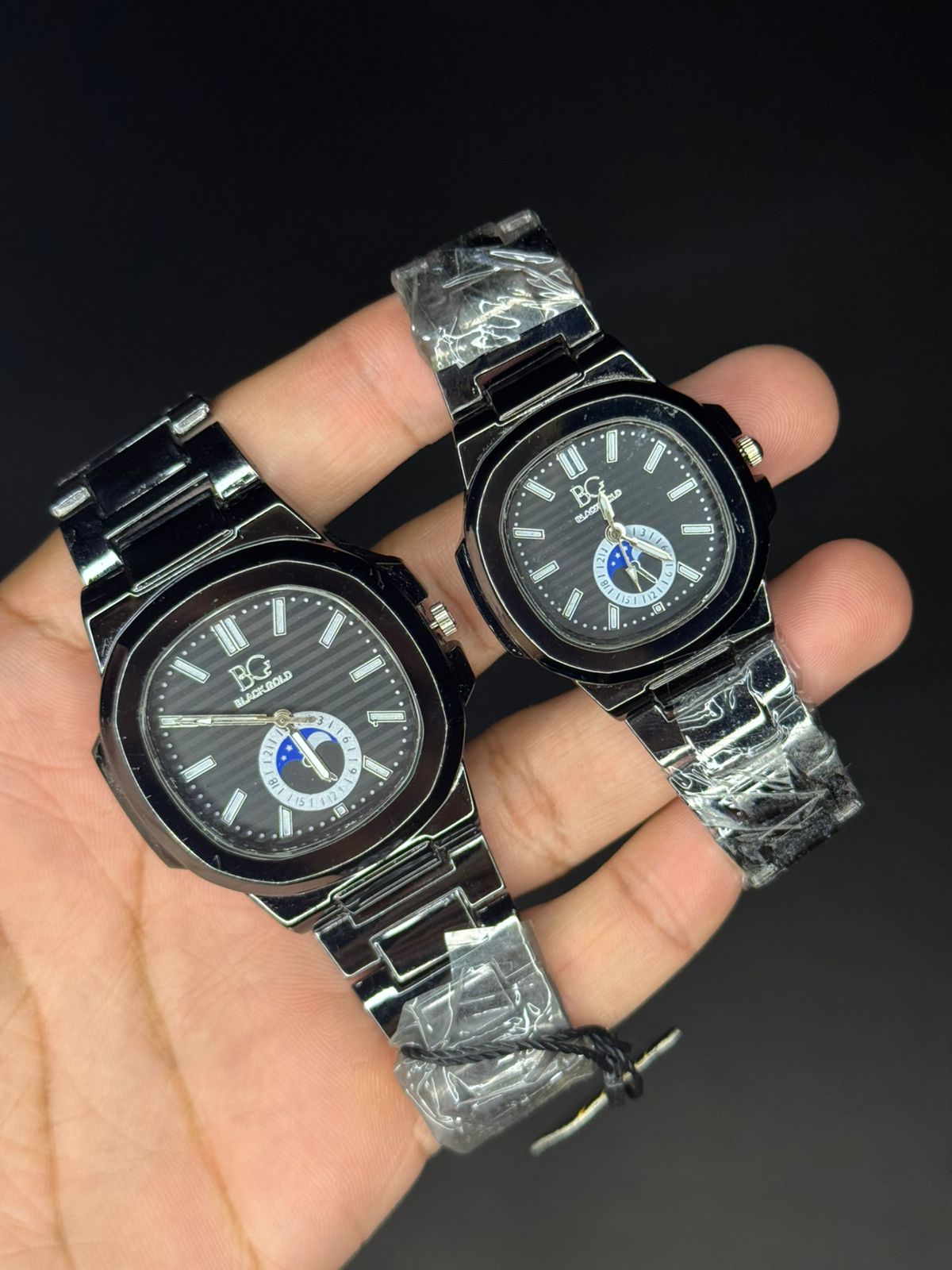 Couple Watch Pure Metal New Eddition
