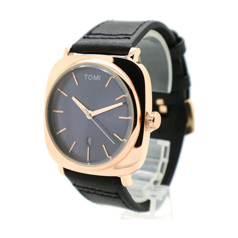 Mens Tmi Square Shape Strap Watch