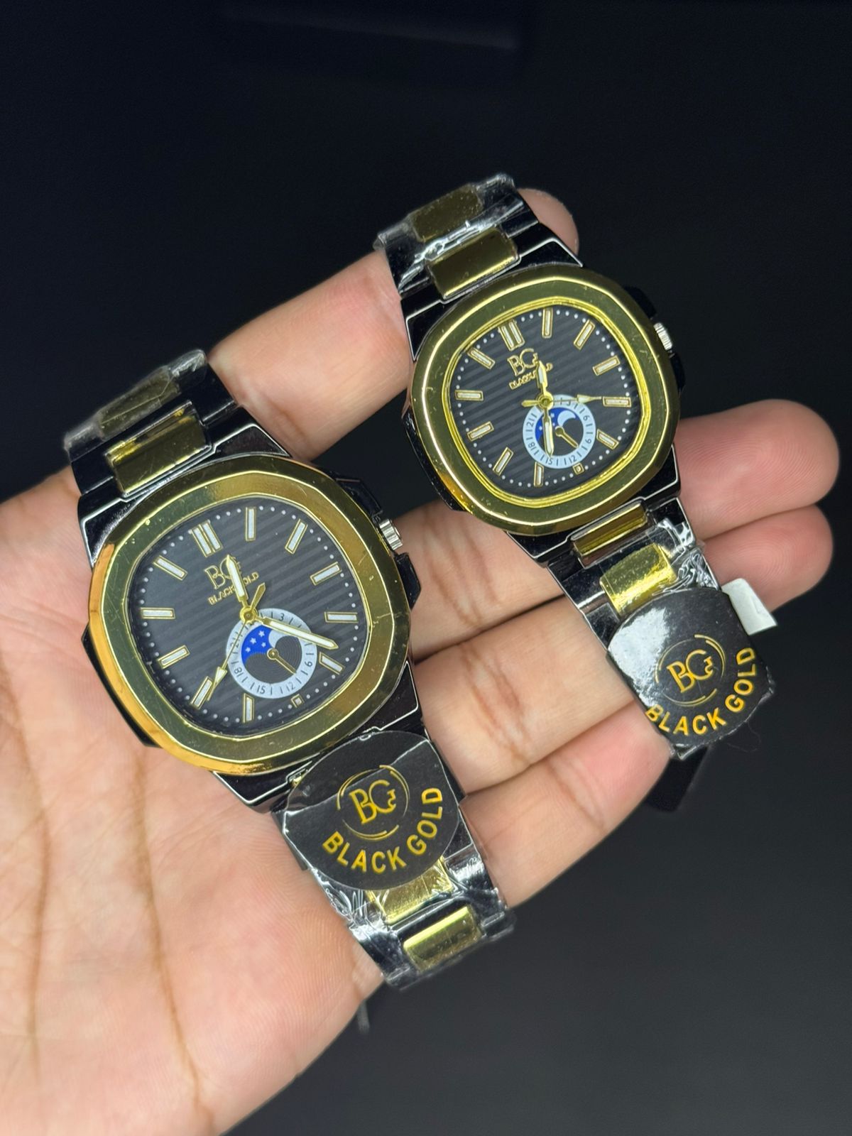 Couple Watch Pure Metal New Eddition